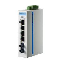 研華EKI-5525SI-ST 1光4電百兆ProView(組態(tài))系列工業(yè)以太網(wǎng)交換機（包含單模/多模、SC/ST接口）