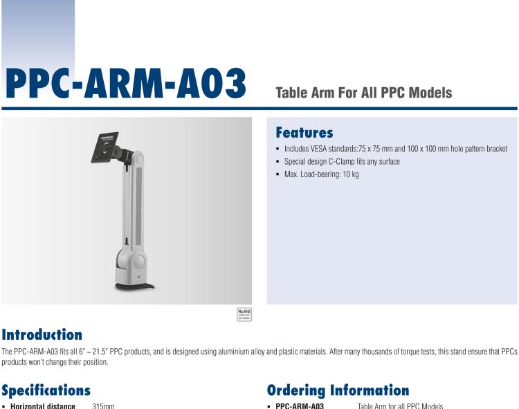 研華PPC-ARM-A03 機(jī)箱，PPC ARM VESA標(biāo)準(zhǔn)（A-CLEVER）